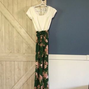 Francescas floral jumpsuit